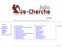 Tablet Screenshot of je-cherche.info